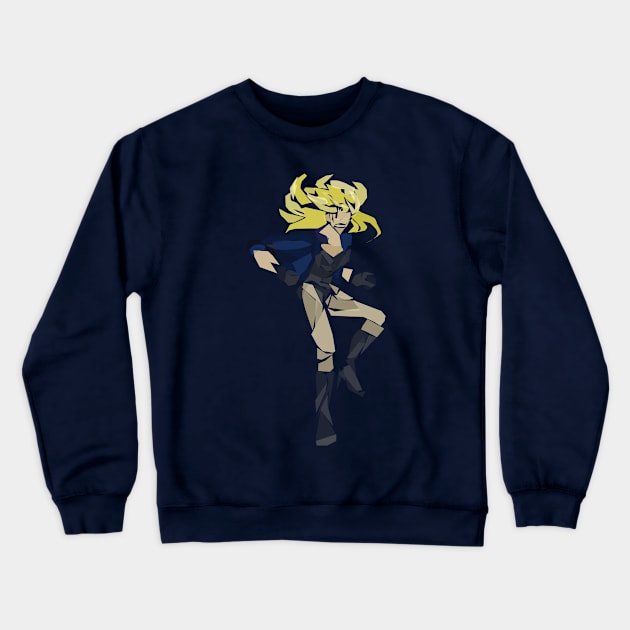 Black Canary Crewneck Sweatshirt by Newtegan